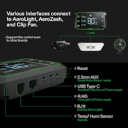 GrowHub E42A Controller for Grow Tent, Smart Environmental WiFi-Controller with Temperature, Humidity, Timer, Cycle, Schedule Controls, Data App