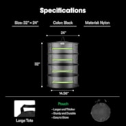 4-lagiger Netz-Trockenständer mit hängendem Design, 0,6 m