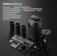 AeroLush C08 Intelligent Air Conditioner, 4-in-1 Function, with Temperature & Humidity Sensor Probe