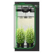 Smart Grow Tent Kit 3x3 Complete Indoor Grow System with Smart Controller, Full-Spectrum LED Grow Light & Ventilation Automation System, 1680D Mylar Tent 36"x36"x72"