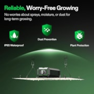 LumaLight LED Grow Light, Full Spectrum Plant Light, 100W Smart Dimmable & High PPFD for Indoor Plants Seedling Vegetables Bloom