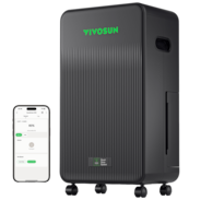 AeroDrain D12 Intelligent Environmental Dehumidifier, up to 12L/day, 2L Water Tank, with Temperature & Humidity Sensor Probe