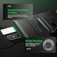 LumaLight LED Grow Light, Full Spectrum Plant Light, 400W Smart Dimmable & High PPFD for Indoor Plants Seedling Vegetables Bloom