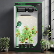 Grow Tent 2x3 S326, 1-2 Plants Use, 600D Light-proof Oxford, 20″ x 36″ x 63″, For Indoor Plants Growing