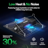 VS1000 Full Spectrum LED Grow Light Board 100W, High PPFD & Low Heat, 2 x 2 Ft. Coverage