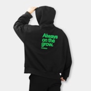 Vivosun Hoodie XL, Pocket Design, 340g Air Layer Fabric, Black