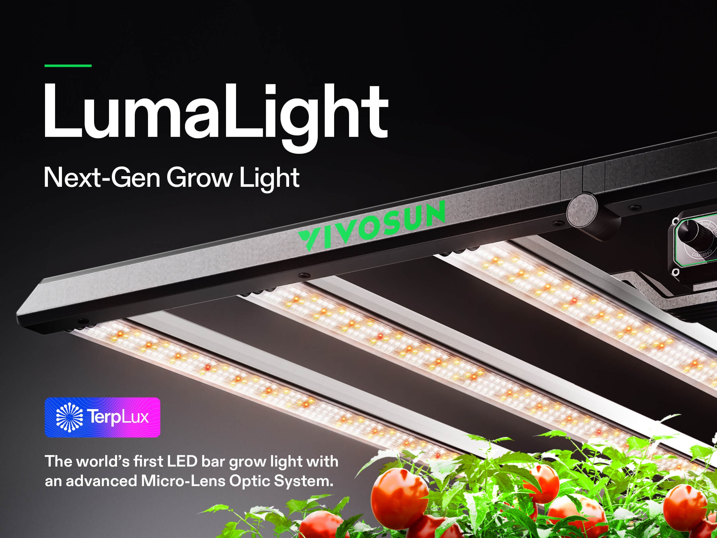LumaLight 500W LED Grow Light, Full Spectrum Indoor Plant Light