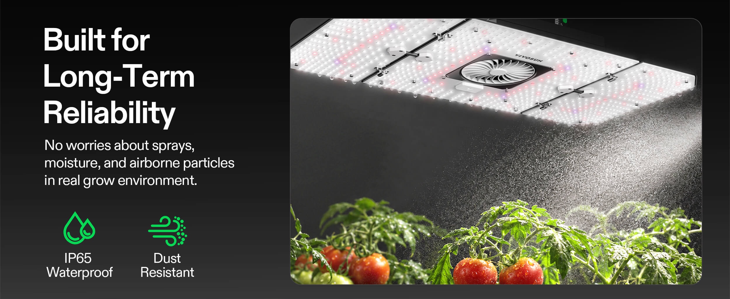 Aerolight Series IP65 Waterproof Grow Light