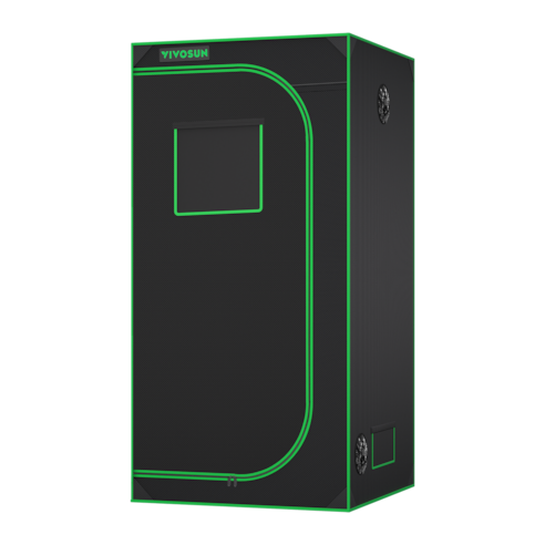 Grow Tent 3x3 S336, 2-4 Plants Use, 600D Light-proof Oxford, 36″ x 36″ x 72″, For Indoor Plants Growing