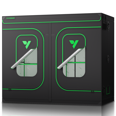 Grow Tent Pro 8x4 P848, High Reflective Mylar with 2000D Oxford Canvas & Heavy-Duty Metal Support 96"x48"x80"