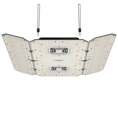 AeroLight Wing AW400SE Full Spectrum LED Grow Light 400W, with Integrated Circulation Fan, Compatible with APP, 4 x 4 Ft. Coverage