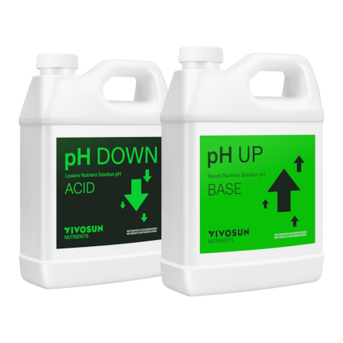 pH Up & pH Down Kit, Liquid Fertilizer for All Plants and All Growing Systems, 1 Quart Each