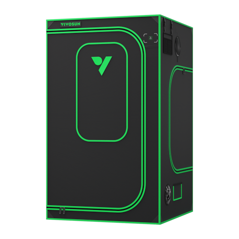 Growbox Pro 120x120x200cm P448, für 4-8 Pflanzen, großes Frontfenster, für den Indoor-Pflanzenanbau