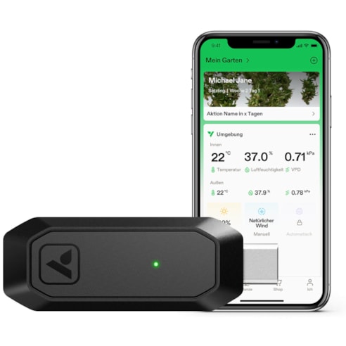 GrowHub E25 Controller, Unterstützt Smart Grow System Geräte, Einfache Installation & Nutzung, WLAN-App-Steuerung, Erweiterungsanschluss für E42/E42A