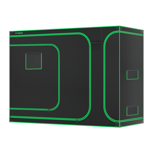 2-in-1 Grow Tent 4x9 D948, 12-16 Plants Use, with Multi-Chamber, 48″ x 108″ x 80″, For Indoor Plants Growing