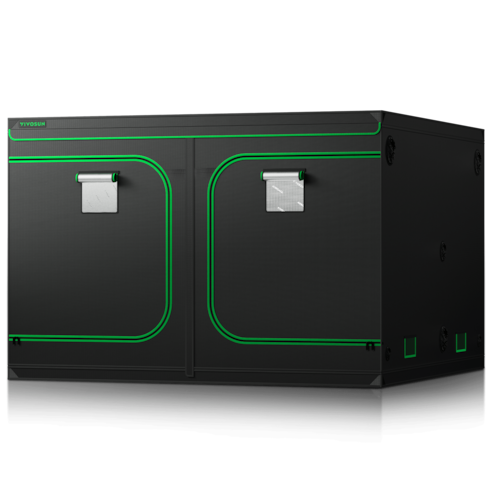Grow Tent 10x10 S108, High Reflective Mylar with 1680D Oxford Canvas & Heavy-Duty Metal Support 120"x120"x80"