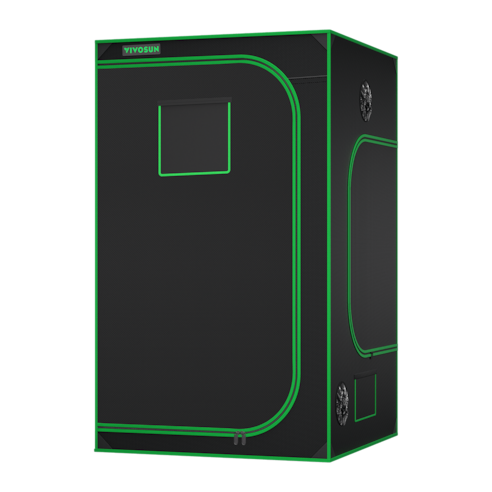 Grow Tent 4x4 S448, 4-8 Plants Use, 600D Light-proof Oxford, 48″ x 48″ x 80″, For Indoor Plants Growing