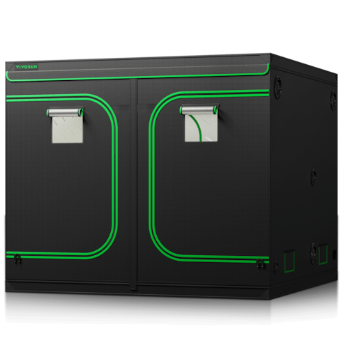 Grow Tent 8x8 S888, High Reflective Mylar with 1680D Oxford Canvas & Heavy-Duty Metal Support 96"x96"x80"