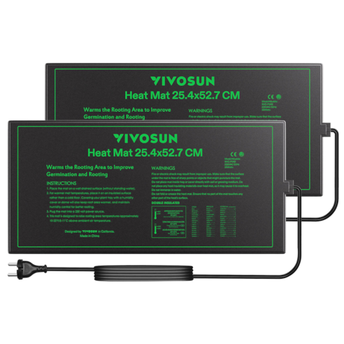 Seedling Heat Mat 10″ x 20.75″ 2-Pack