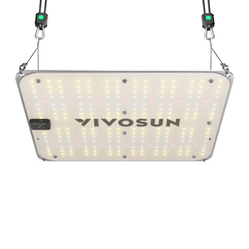 VS1000E Vollspektrum LED Grow Light Lichtpanel 100W, Hoher PPFD & Geringe Wärmeentwicklung, 60x60 cm Abdeckfläche