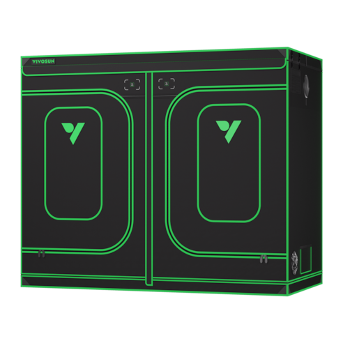 Grow Tent Pro 4x8 P848, 8-16 Plants Use, Large Front Window, 48″ x 96″ x 80″, For Indoor Plants Growing