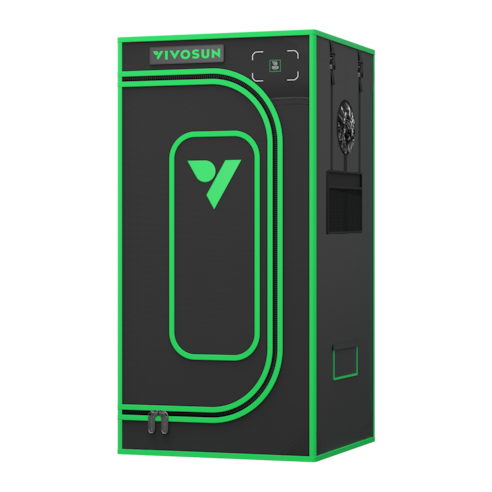 Growbox Pro 60x60x120cm P224, für 1-2  Pflanzen, großes Frontfenster, für den Indoor-Pflanzenanbau