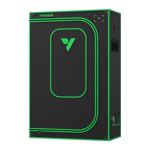 Growbox Pro 60x120x180cm P426, für 2-4 Pflanzen, großes Frontfenster, für den Indoor-Pflanzenanbau