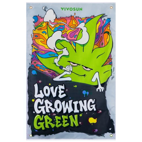 Brand Flag 60×90 cm, Durable Oxford Fabric Banner with Vivid Digital Print, Easy to Hang for Grow Tents, Home, or Events