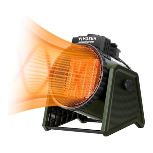 Greenhouse Heater, 1500W/750W Electric Heater