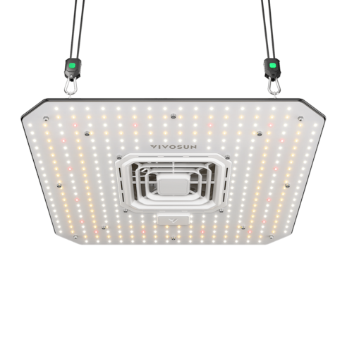 AeroLight A100SE Full Spectrum LED Grow Light 100W, with Integrated Circulation Fan, Compatible with APP, 2 x 2 Ft. Coverage