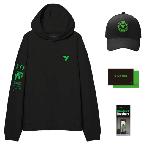 Vivosun Upgraded Hoodie XL&Cap Gift Box