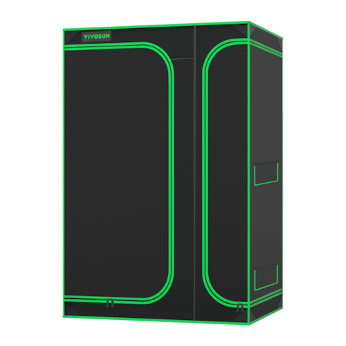 2-in-1 Grow Tent 3x4 D436, 2-4 Plants Use, with Multi-Chamber, 36″ x 48″ x 72″, For Indoor Plants Growing