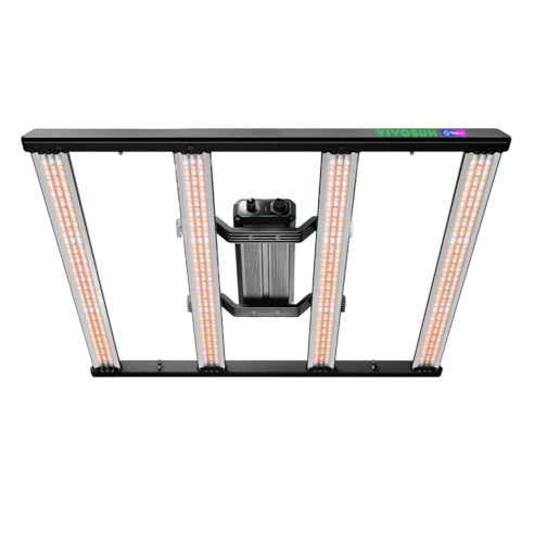LumaLight 320W LED Pflanzenlampe , Vollspektrum Grow Lampe mit tiefer Canopy-Durchdringung, 90 x 90 cm, GrowHub kompatibel