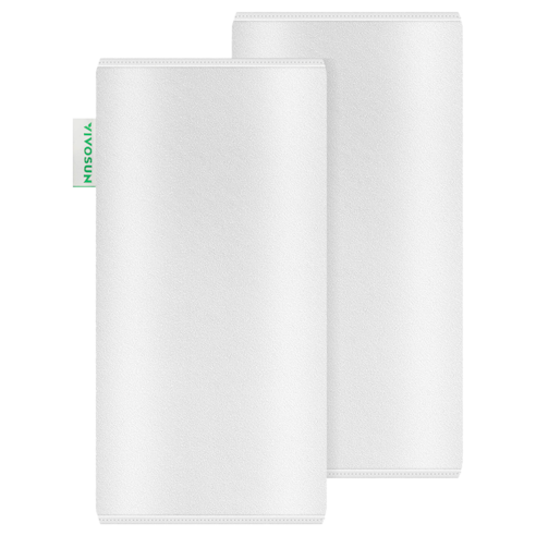 6 Inch Prefilter for 6" Carbon Filter, White, 2 Pack