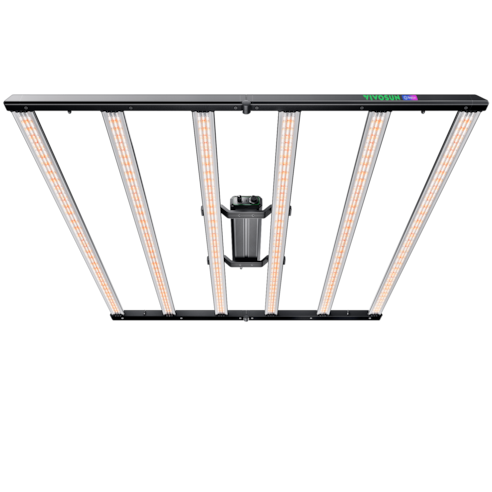 LumaLight 750W LED Pflanzenlampe , Vollspektrum Grow Lampe mit tiefer Canopy-Durchdringung, 150 x 150 cm, GrowHub kompatibel