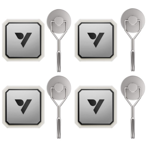 Add-on Base & Magnetic Hook for VGrow Smart Grow Box, 4 Sets