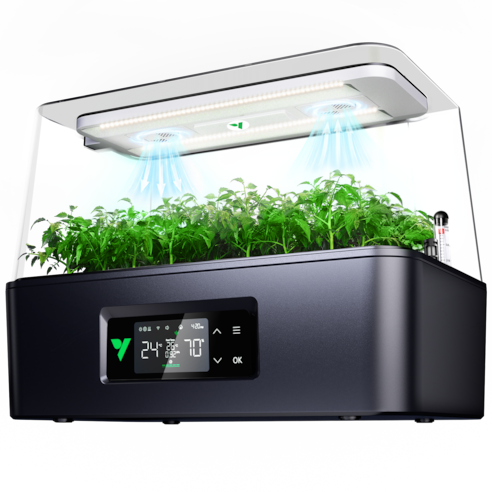 VSeed Smart Anzuchtbox, Indoor Anzucht- & Klon-System mit Ebbe-und-Flut-Bewässerung