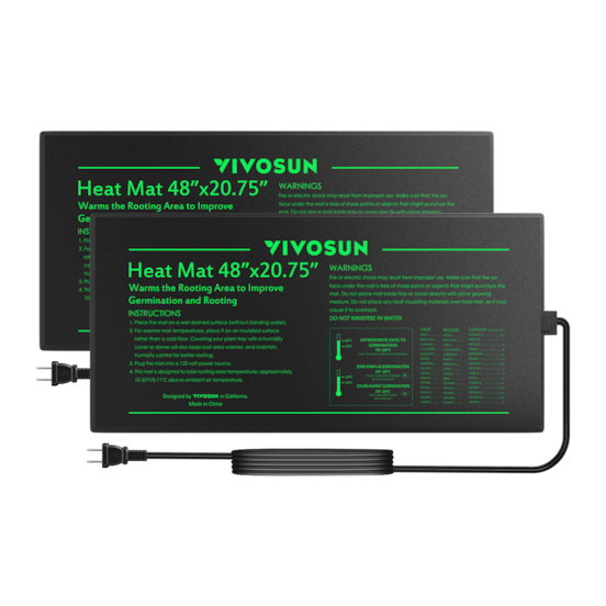 Seedling Heat Mat 48″ x 20.75″ 2-Pack