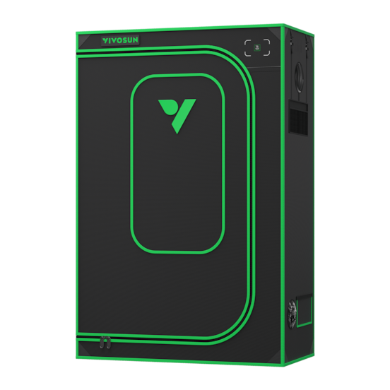 Grow Tent Pro 2x4 P426, 2-4 Plants Use, Large Front Window, 24″ x 48″ x 72″, For Indoor Plants Growing