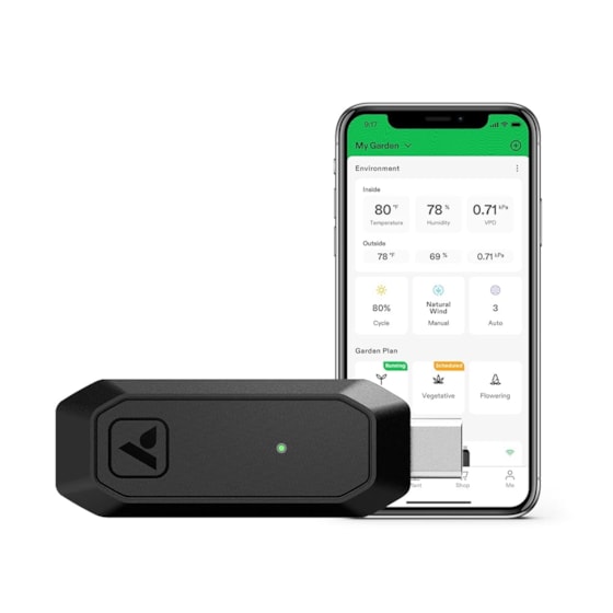 GrowHub E25 Controller, Supports Smart Grow System Devices, Easy to Install & Use, WiFi App Controllable, Expansion Port for E42/E42A