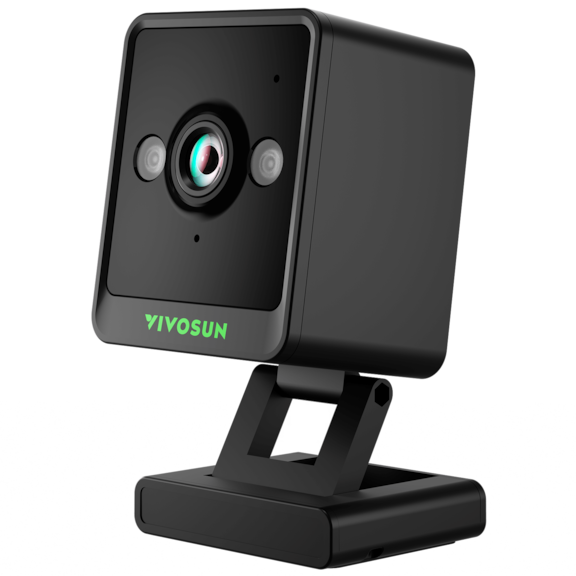 GrowCam C4, 2K-QHD-WLAN-Smart-Kamera für Growzelte & VGrow Smart Grow Box, mit Zeitraffer, Nachtsicht und App-Steuerung