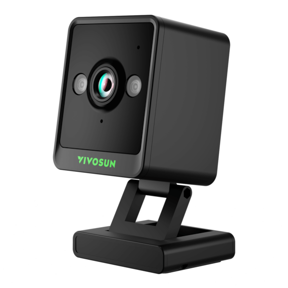 GrowCam C4, 2K QHD WiFi Smart Camera for Grow Tent & VGrow Smart Grow Box, Timelapse, Night Vision, SD Card Storage, 2-Way Audio, App Control