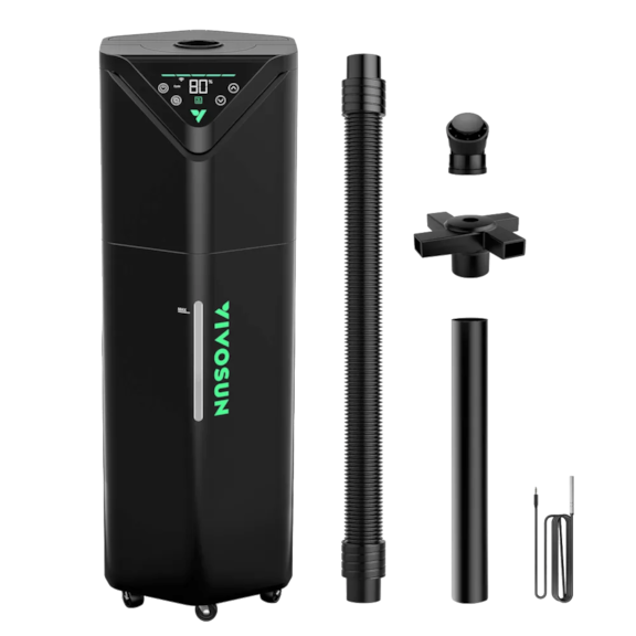 AeroStream H19 Smarter Luftbefeuchter 19L mit Temperatur- und Feuchtigkeitssonde, für Growbox