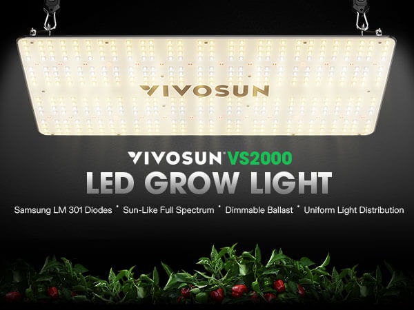 VIVOSUN VS2000 LED Grow Light with Samsung LM301 Diodes Brand