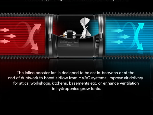 ac infinity duct booster fan
