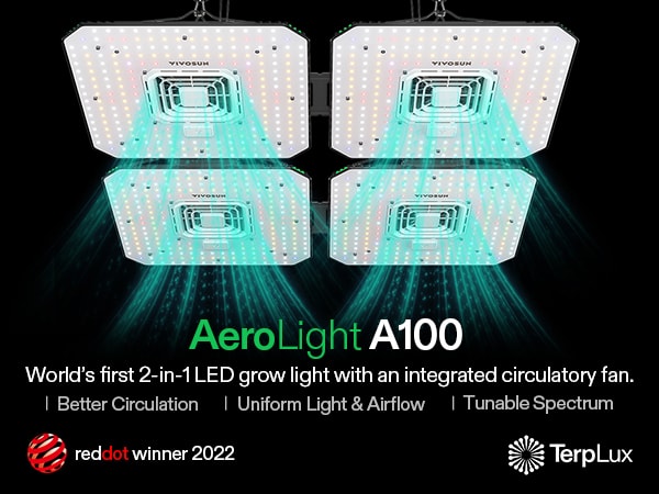 Vivosun 4 Pack AeroLight A100 Tunable Spectrum LED Grow
