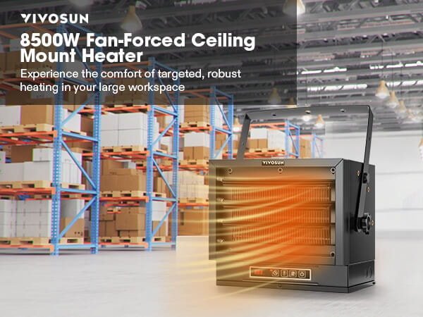 Vivosun hot Electric Heater with Controller