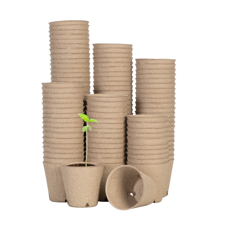 Biodegradable and Compostable Pots – Biodegradable seed starter