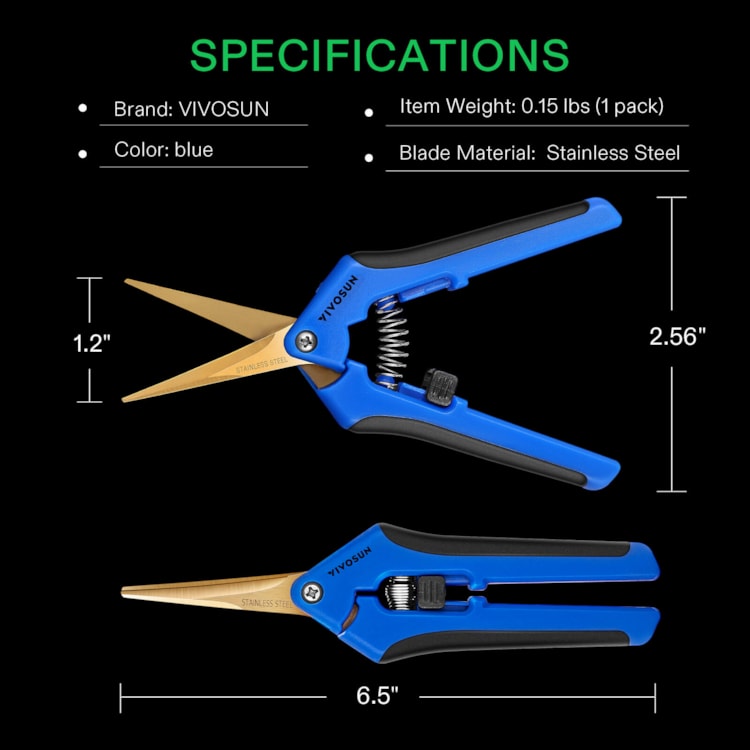 Vivosun gardening hand pruner deals pruning shear blades