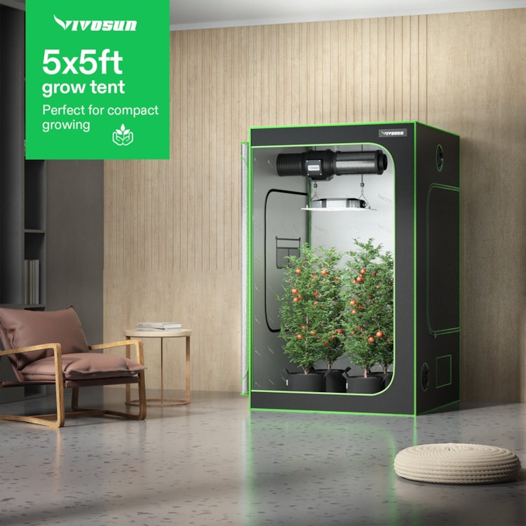 36''x36''x72'' Grow Tent Room w/ Observation Window for Indoor Plant Growing 